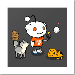 r/AnimalsOnReddit Snoo (no text) - Items Include Posters and Art